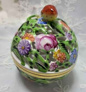 未使用近✨ヘレンド ファンタジー ボンボニエール 特大✨透かしボンボン入れ 小物 61yvwP+EUcL._AC_UF350,